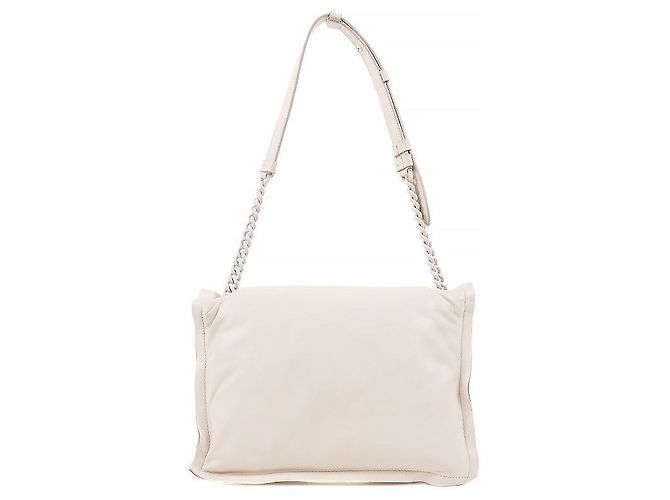 Salvatore Ferragamo Borsa a Tracolla Viva Bow Ivory - vista 3
