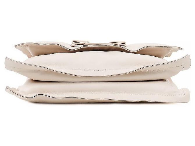 Salvatore Ferragamo Borsa a Tracolla Viva Bow Ivory - vista 4