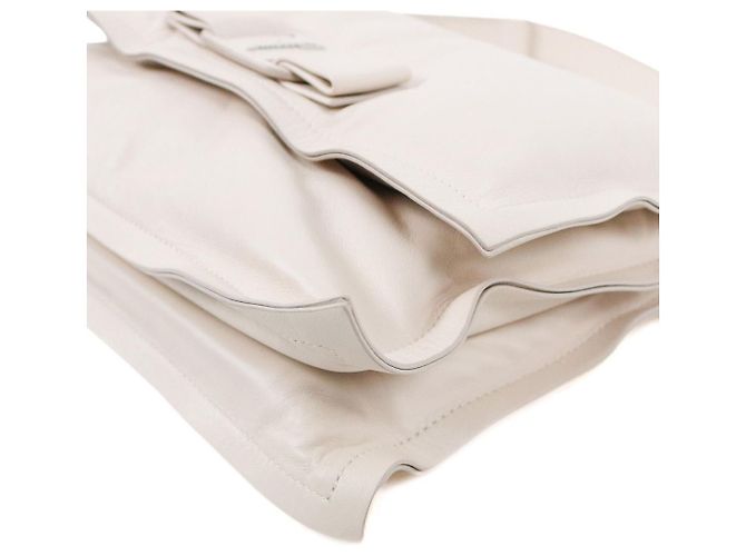Salvatore Ferragamo Borsa a Tracolla Viva Bow Ivory - vista 5