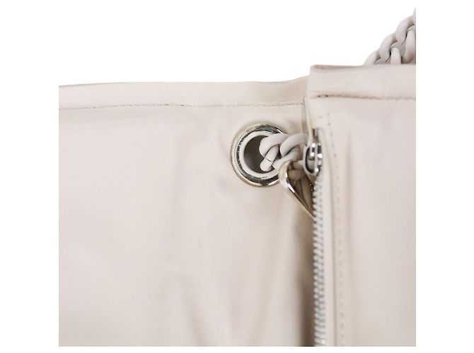 Salvatore Ferragamo Borsa a Tracolla Viva Bow Ivory - vista 7