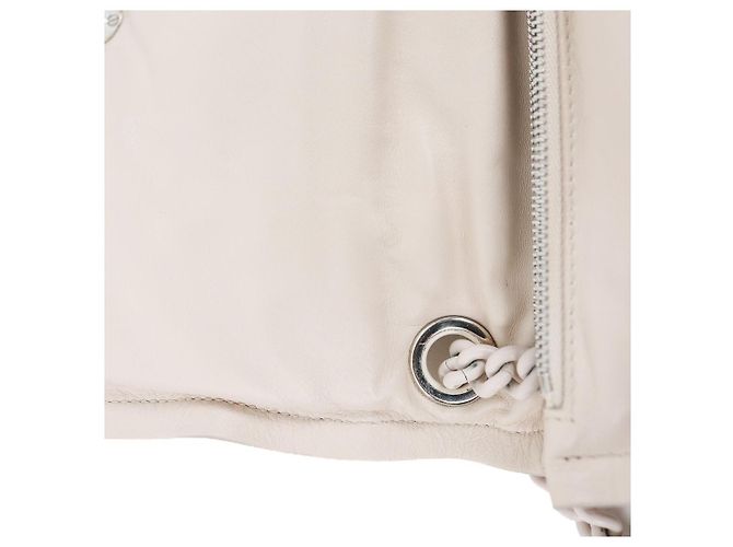 Salvatore Ferragamo Borsa a Tracolla Viva Bow Ivory - vista 8