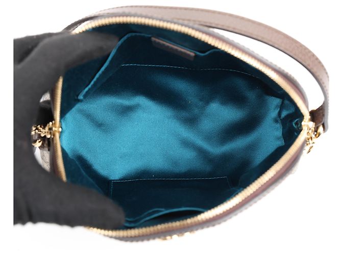 Gucci Borsa a tracolla Ophidia GG Supreme Beige - vista 13