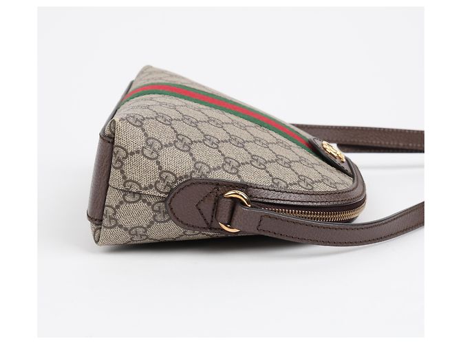Gucci Borsa a tracolla Ophidia GG Supreme Beige - vista 6