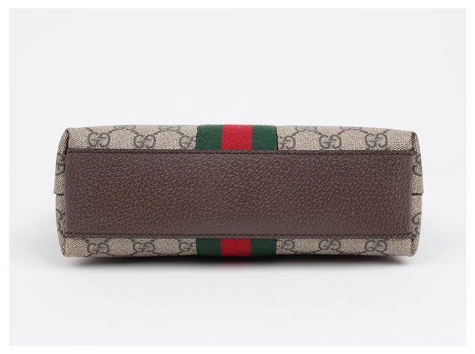 Gucci Borsa a tracolla Ophidia GG Supreme Beige - vista 7