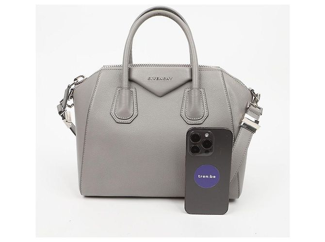 Givenchy Borsa a Tracolla Antigona Small Gray - vista 16