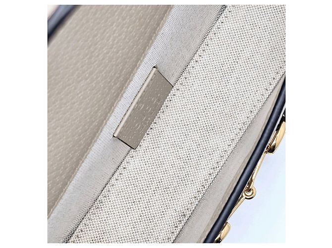 Borsa a tracolla Gucci marrone metallo - vista 4