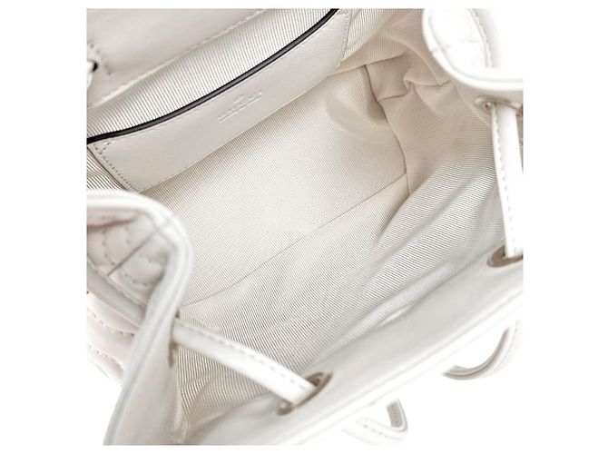 Gucci Mini Marmont Rucksack Weiß - Ansicht 10