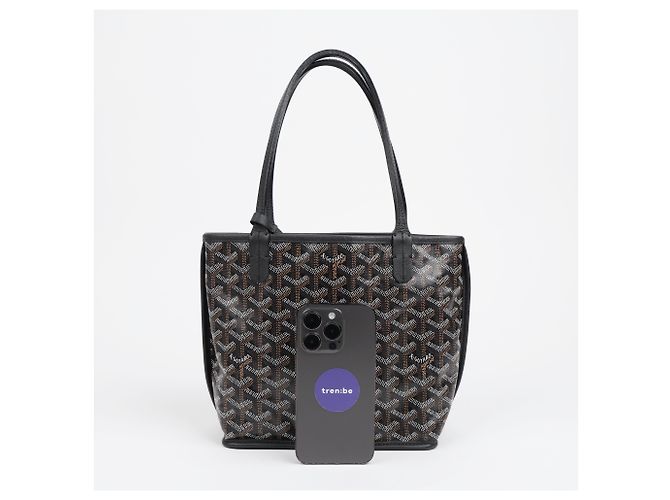 Borsa Goyard Anjou Mini Nera - vista 12