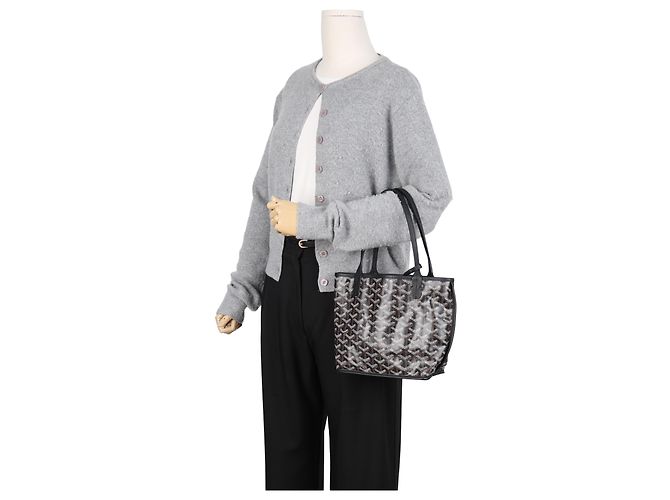 Borsa Goyard Anjou Mini Nera - vista 13