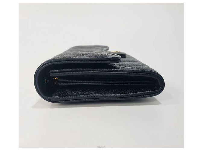 Chanel Klassisches Long Wallet Caviar Black - Ansicht 4