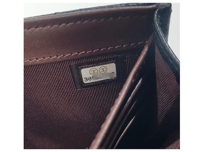 Chanel Klassisches Long Wallet Caviar Black - Ansicht 9