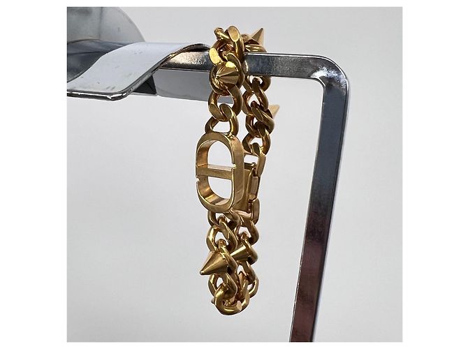 Dior Bracciale a catena Spike oro - vista 3