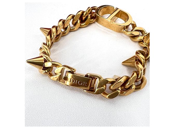 Dior Bracciale a catena Spike oro - vista 6