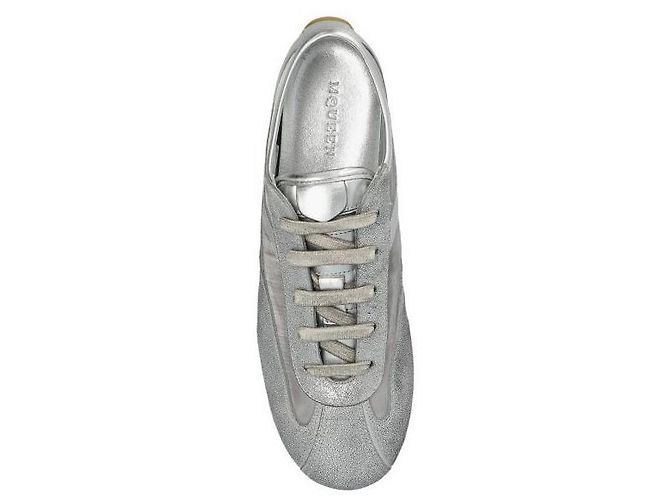 Sneakers Alexander McQueen Boxe Argento - vista 5