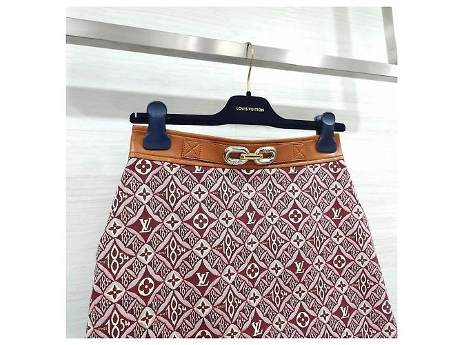 Louis Vuitton Minifalda trapecio Monogram - vista 3