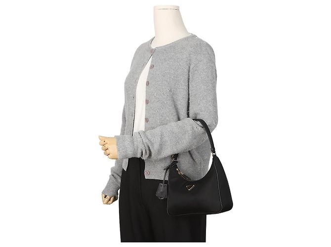 Prada Re-edition Schultertasche Black - Ansicht 10
