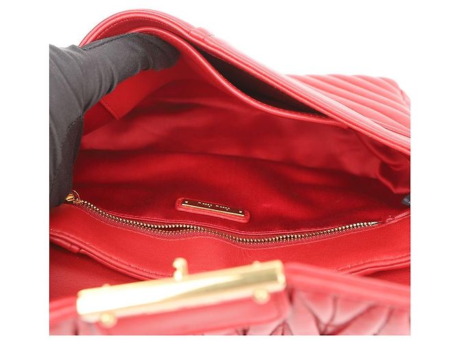 Miu Miu Borsa a Tracolla e Spalla con Catena - vista 10
