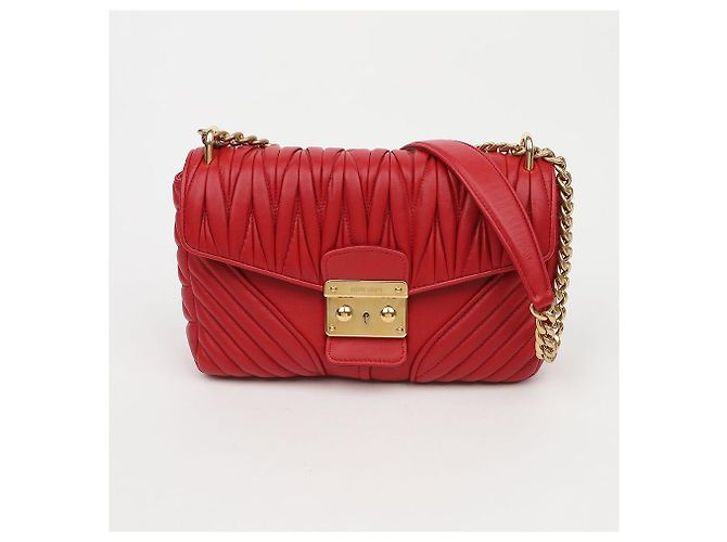 Miu Miu Borsa a Tracolla e Spalla con Catena - vista 2