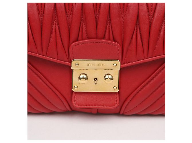 Miu Miu Borsa a Tracolla e Spalla con Catena - vista 4