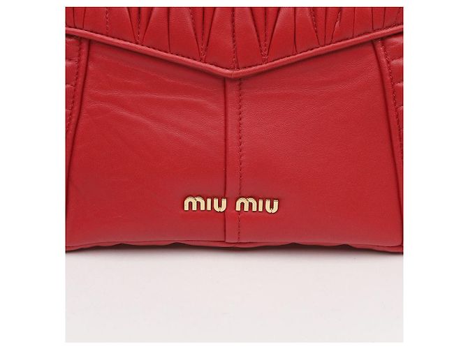 Miu Miu Borsa a Tracolla e Spalla con Catena - vista 6