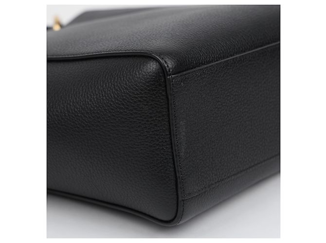 Mulberry Borsa a spalla tote piccola in pelle Maple Nero - vista 11