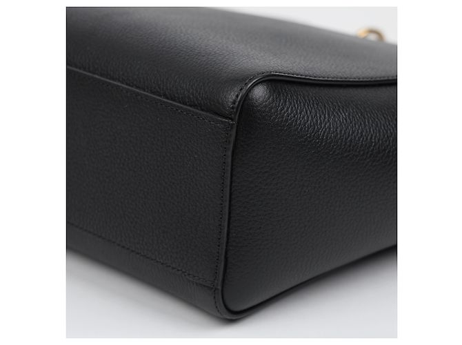 Mulberry Borsa a spalla tote piccola in pelle Maple Nero - vista 12
