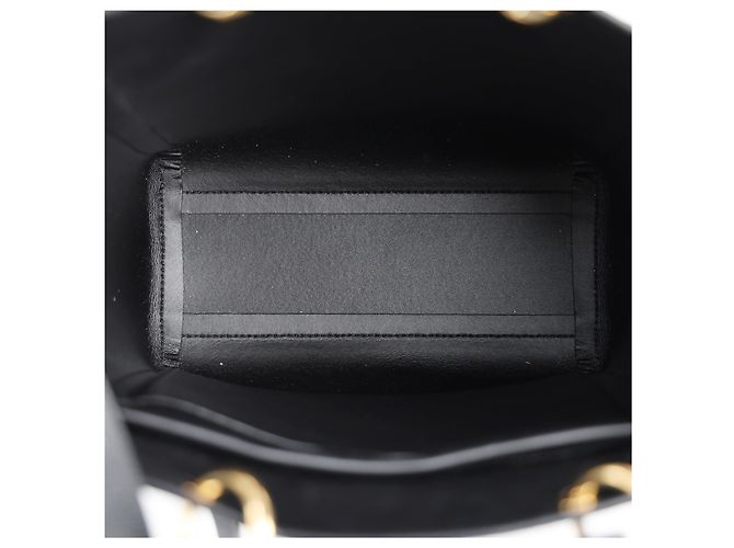 Mulberry Borsa a spalla tote piccola in pelle Maple Nero - vista 13
