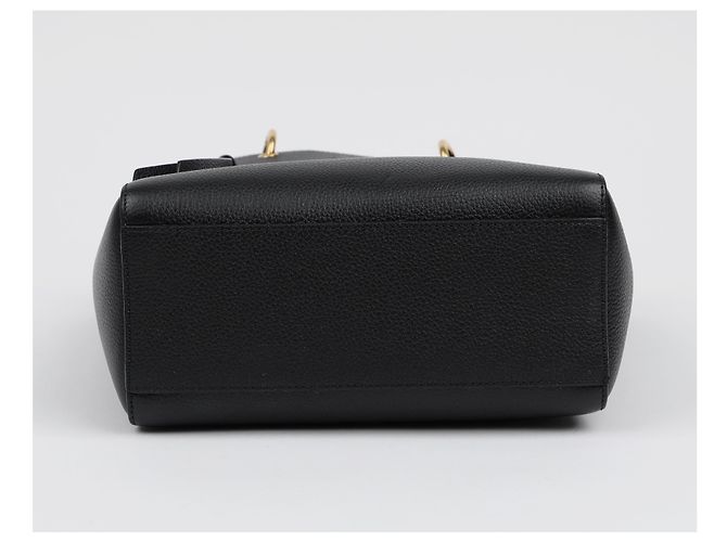 Mulberry Borsa a spalla tote piccola in pelle Maple Nero - vista 7
