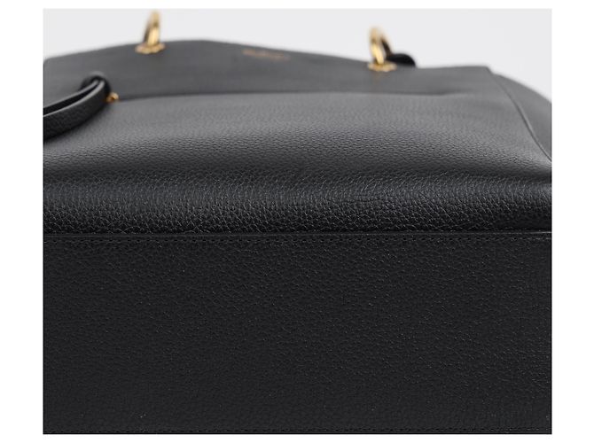 Mulberry Borsa a spalla tote piccola in pelle Maple Nero - vista 8