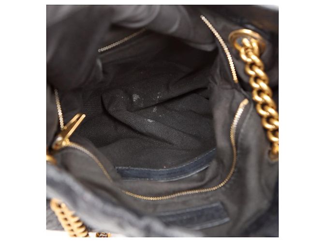 Balenciaga Small Crush Black Tote Bag - vista 9