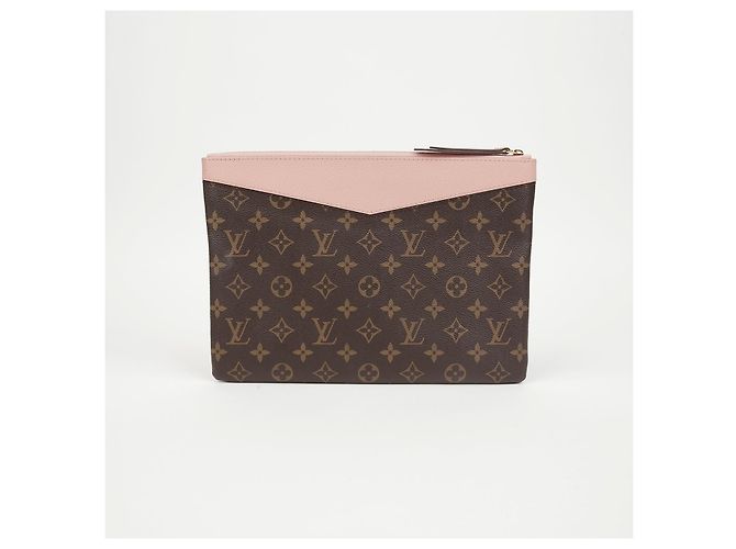 Louis Vuitton Pouch Daily Monogram Canvas Rose Powder - vista 3