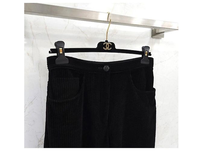 Pantalones de pana Chanel Marrones - vista 3