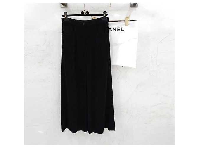 Pantalones de pana Chanel Marrones - vista 7