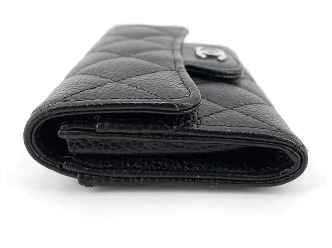 Chanel Classic Caviar Kartenetui mit Klappe - Ansicht 4