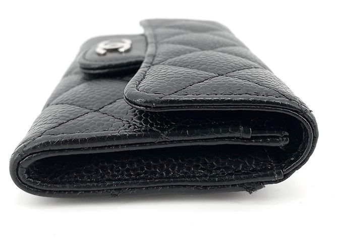 Chanel Classic Caviar Kartenetui mit Klappe - Ansicht 5