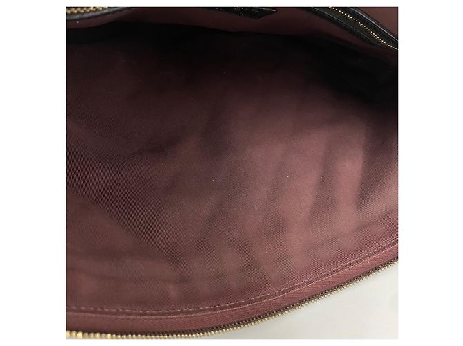Clutch Chanel Caviar Large Nera in Pelle - vista 5