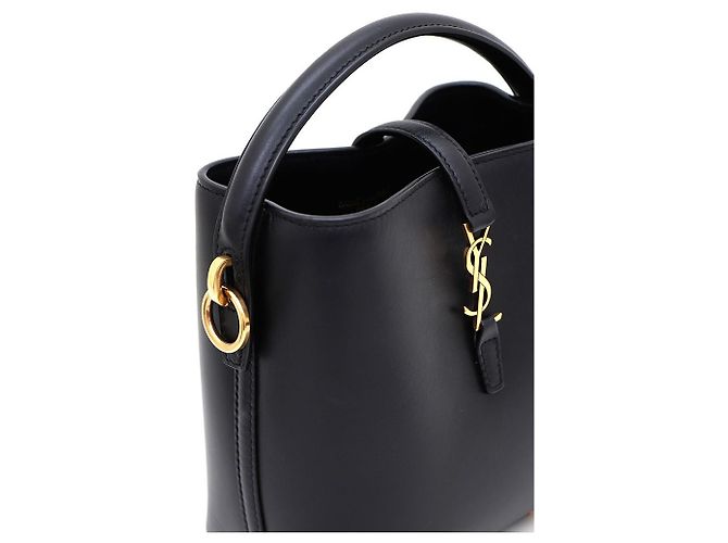 Autre Marque SAINT LAURENT Black Leather Mini Bag - view 5