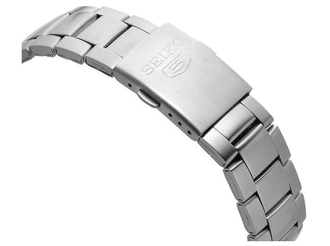 Orologio automatico uomo Seiko in metallo argento - vista 8