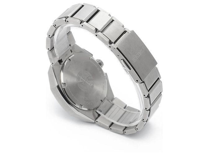 Seiko Orologio da uomo Astron GPS Solar Titanium Blue Hard Coating - vista 15