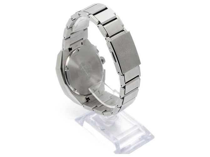 Seiko Orologio da uomo Astron GPS Solar Titanium Blue Hard Coating - vista 7