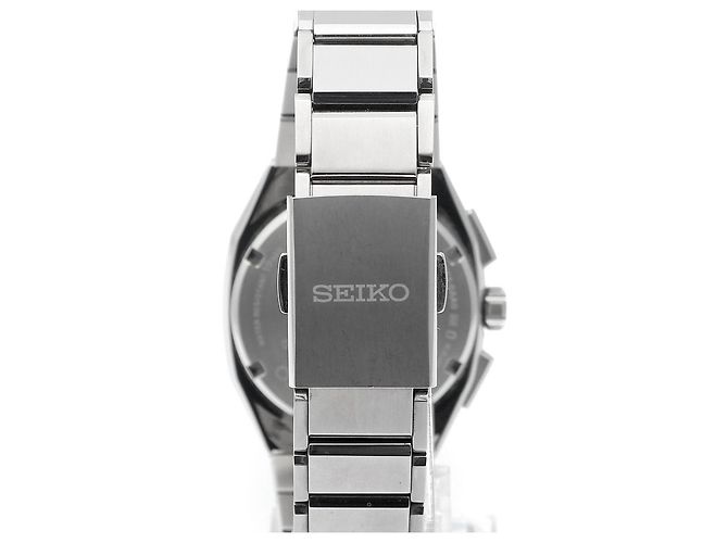 Seiko Orologio da uomo Astron GPS Solar Titanium Blue Hard Coating - vista 9