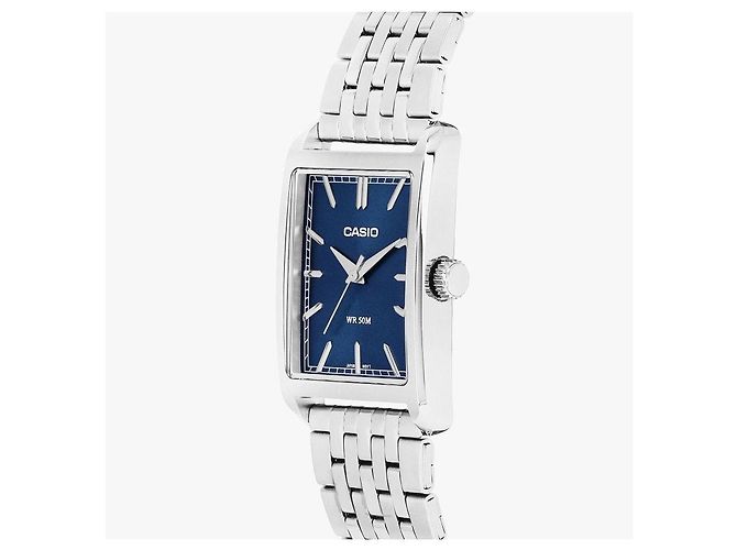 Orologio automatico Casio da uomo in metallo argento - vista 6