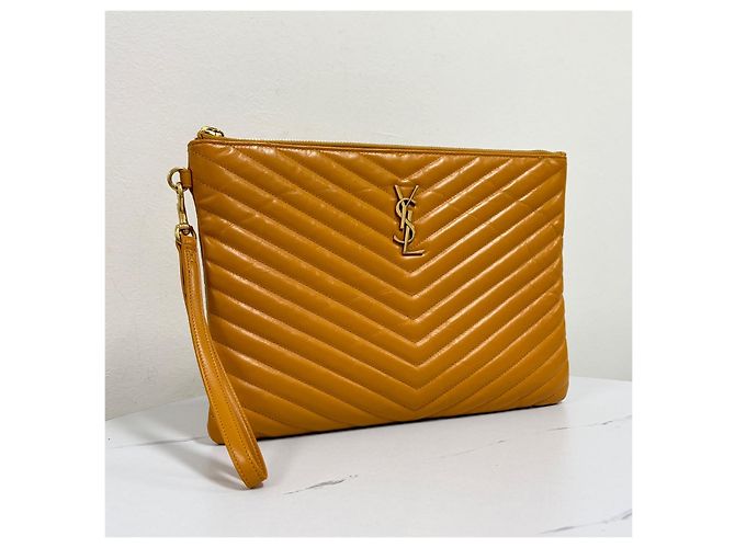Autre Marque Clutch matelassé Chevron New Medium - vista 2