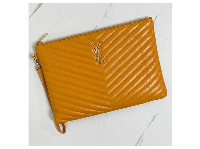 Autre Marque Clutch matelassé Chevron New Medium - vista 4