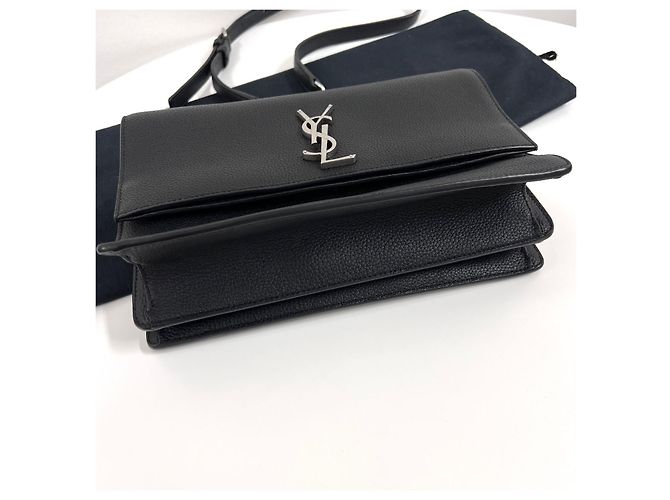 Autre Marque Borsa a tracolla Sunset Medium Chain Nera - vista 10