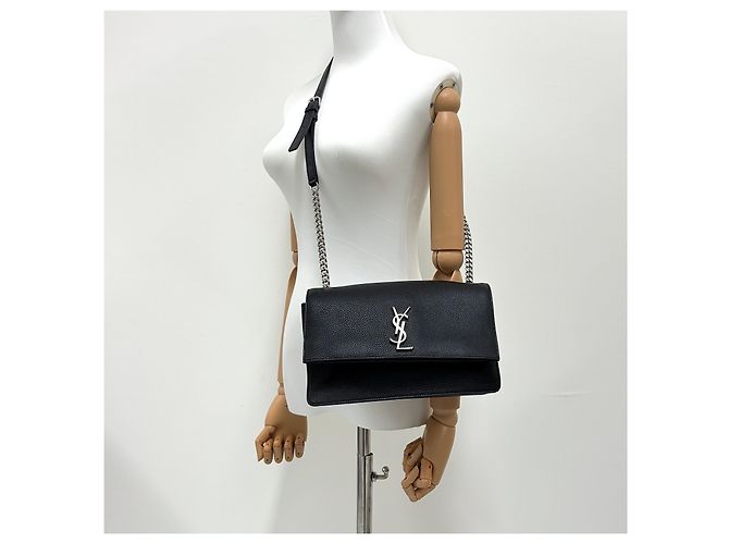Autre Marque Borsa a tracolla Sunset Medium Chain Nera - vista 2