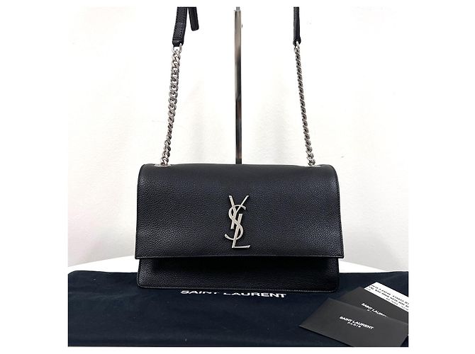 Autre Marque Borsa a tracolla Sunset Medium Chain Nera - vista 5