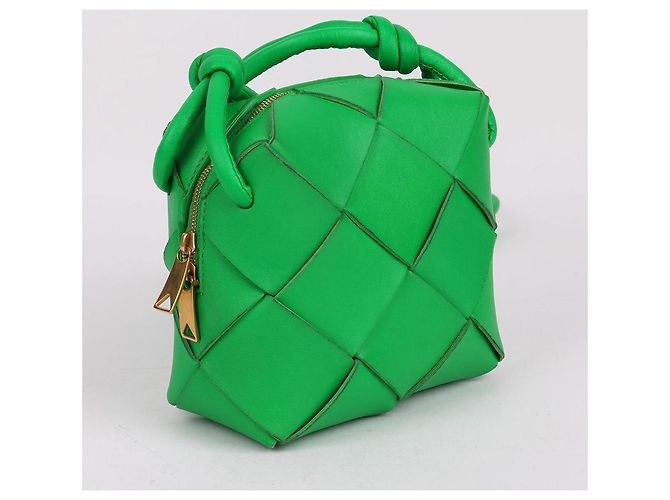 Bottega Veneta Borsa a tracolla Cassette da donna Verde - vista 3