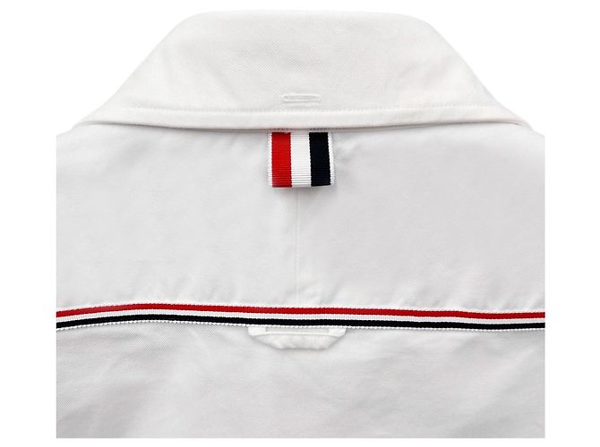 Thom Browne Camicia Oxford con striscia posteriore - vista 10