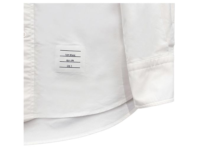 Thom Browne Camicia Oxford con striscia posteriore - vista 9